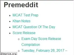 Sites similar to premeddit.com