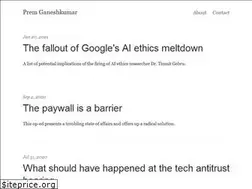 Sites similar to premgkumar.com