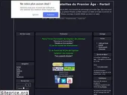 Sites similar to premierage.forums-actifs.com