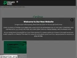 Sites similar to premierbankar.com