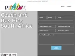 Sites similar to premiercoachhire.co.za