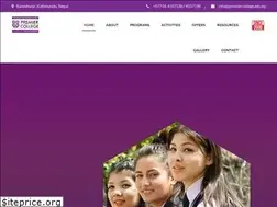 Sites similar to premiercollege.edu.np