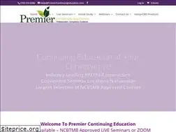 Sites similar to premiercontinuingeducation.com