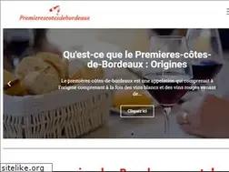 Sites similar to premierescotesdebordeaux.com