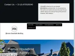 Sites similar to premierhouseholdstaffing.com