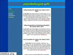 Sites similar to premierleague.de