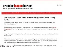 Sites similar to premierleagueheroes.com