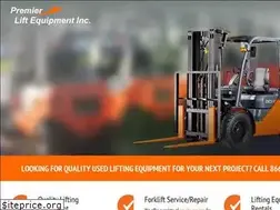 Sites similar to premierliftequipment.com