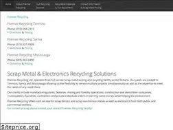 Sites similar to premierrecycling.ca