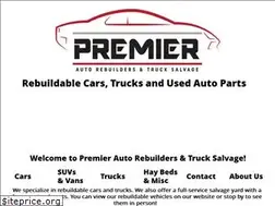 Sites similar to premiersalvage.com