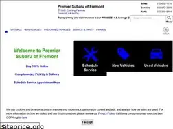 Sites similar to premiersubaruoffremont.com
