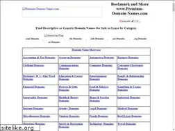 Sites similar to premium-domain-names.com