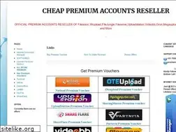 Sites similar to premiumaccounts-seller.blogspot.com