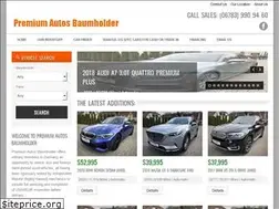 Sites similar to premiumautosbaumholder.com