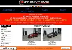 Sites similar to premiumcars.be