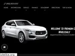 Sites similar to premiumcarswholesale.ca