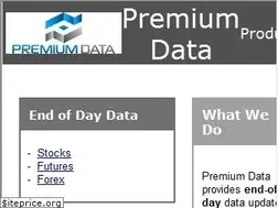 Sites similar to premiumdata.net