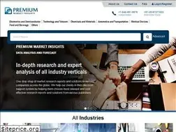 Sites similar to premiummarketinsights.com