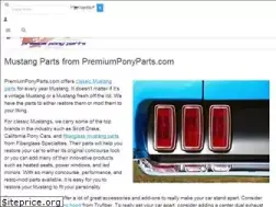 Sites similar to premiumponyparts.com