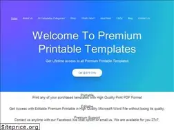 Sites similar to premiumprintabletemplates.com