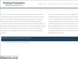 Sites similar to premiumpromotions.nl