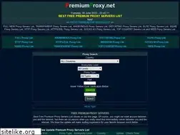 Sites similar to premiumproxy.net