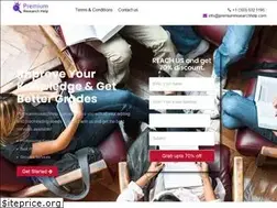Sites similar to premiumresearchhelp.com