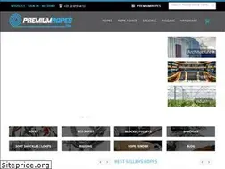 Sites similar to premiumropes.com