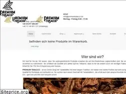Sites similar to premiumtobacco.de