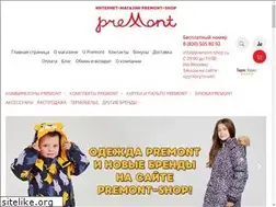 Sites similar to premont-shop.ru