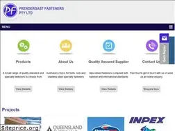 Sites similar to prendergastfasteners.com.au