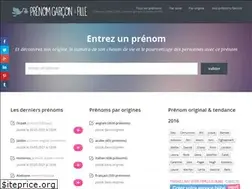 Sites similar to prenom-garcon-fille.com