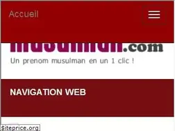 Sites similar to prenom-musulman.com