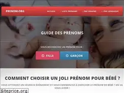 Sites similar to prenom.org