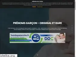 Sites similar to prenomsgarcon.fr