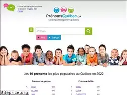 Sites similar to prenomsquebec.ca