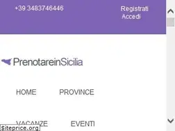 Sites similar to prenotareinsicilia.it