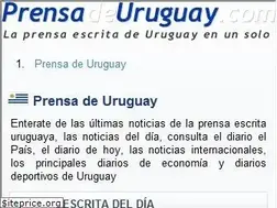 Sites similar to prensadeuruguay.com