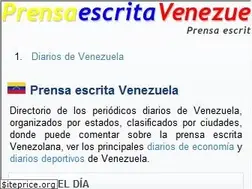 Sites similar to prensaescritavenezuela.com
