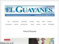 Sites similar to prensaguayanes.wordpress.com