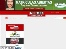 Sites similar to prensalibrecasanare.com
