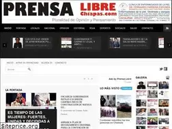 Sites similar to prensalibrechiapas.com
