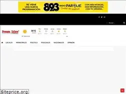 Sites similar to prensalibreformosa.com