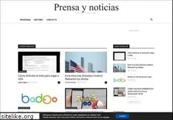 Sites similar to prensaynoticias.com