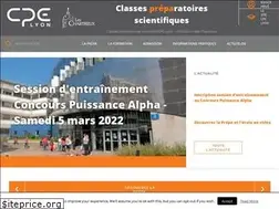 Sites similar to prepa-cpe.fr