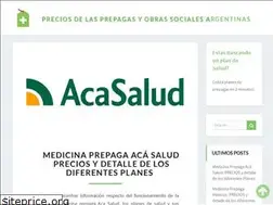 Sites similar to prepagas-precios.com.ar