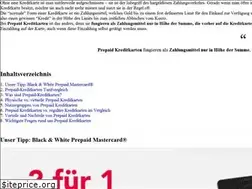 Sites similar to prepaid-kreditkarte.jetzt