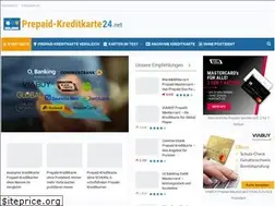 Sites similar to prepaid-kreditkarte24.net