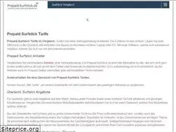 Sites similar to prepaid-surfstick.de