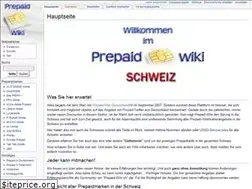 Sites similar to prepaid-wiki.ch
